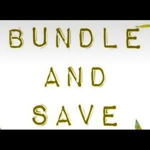 Bundle 2 or more items, receive 10% off your total. Questions? Please ask!